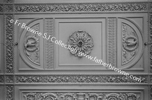 SOME DETAILS OF CEILING IN CONFERENCE ROOM FORMERLY DINNING ROOM